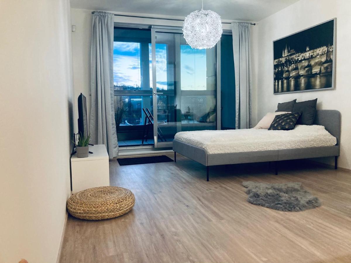 Apartement Blanc Harfa Design 프라하 외부 사진