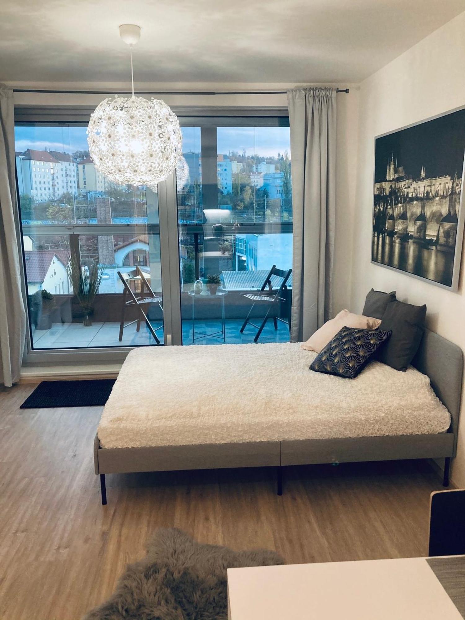 Apartement Blanc Harfa Design 프라하 외부 사진